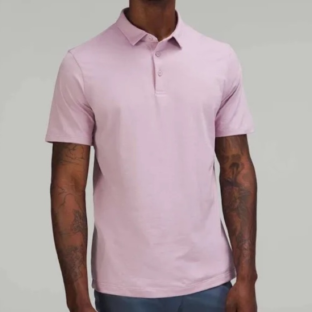 Lululemon Evolution Short Sleeve Polo Shirt *Pique